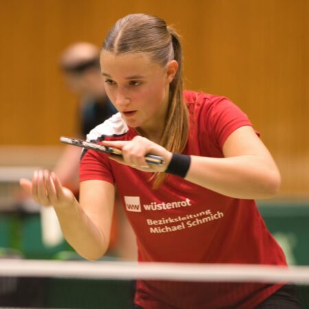 Anna Brandt startet erneut bei den TT Finals – Dieses Mal in der Leistungsklasse Damen B