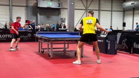 Erfahrungsreiche Tage für Markus Dobler und Anna Brandt bei den TT Finals 2025